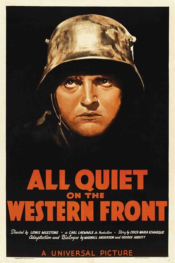 西线无战事 1930年版电影海报